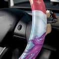 thumbnail image 5 of Starry Unicorn 14.5 Inch Printing PVC Leather Car Wheel Cover Steering Wheel Cover Auto Accessories, 5 of 6