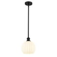 thumbnail image 6 of Innovations Lighting - White Venetian - 1 Light Stem Hung Mini Pendant In Modern, 6 of 7