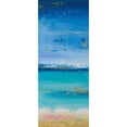 thumbnail image 3 of Pinto, Patricia 8x14 Black Modern Framed Museum Art Print Titled - The Sea Panel I, 3 of 5