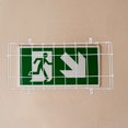 thumbnail image 4 of KONTONTY Light Covers Exit Sign Protective Cover White Iron Enhanced Aesthetics Home Use 1Pcs, 4 of 8
