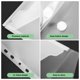 thumbnail image 3 of unbranded 20Ud Clear Binder Folders with 11 Holes for School and Office Document Organization, 3 of 7