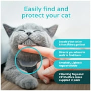 Tabcat v2 Pet Cat/Kitten Tracker – New Longer Range & Smaller Tags, More Accurate than GPS