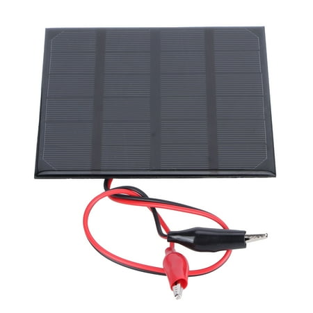 

Efficient 2W 6V Monocrystalline Solar Panel Module with Clip - Ideal for DIY Solar Projects Toys Lamps and Chargers
