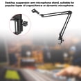 thumbnail image 4 of Ccdes Suspension Arm Microphone Bracket,Suspension Boom Arm Bracket Handheld Microphone Recording Studio Hanging Mic Stand Equipment,Metal Microphone Support, 4 of 8