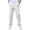 White, variant on Boys Summer Casual Long Pants Loose Fit High Waist Straight Leg Pants Preppy Look Trousers 3-14 Years