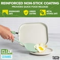 thumbnail image 6 of Tasty 10 in. Square Non-Stick Aluminum Griddle Pan, 6 of 10
