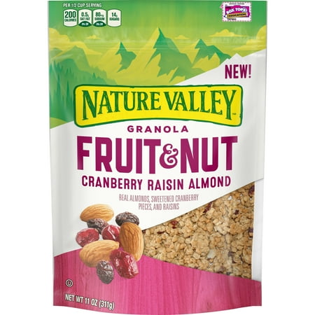 Kettle Valley Fruit - Nature Valley Cranberry Raisin Almond Fruit & Nut Granola