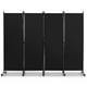 thumbnail image 1 of Biombo de 4 Paneles Costway Separador de Habitaciones Negro 225 x 30 x 173 cm, 1 of 10