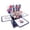 A, variant on 250th Anniversary Patriotic Pop Up Card, 3D Greeting Card with Gold Embossed Year and American Flag Design, USA Independence Day 1776-2026 Commemorative Card for July 4th Veterans Memorial Day