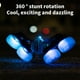 thumbnail image 4 of Coche de acrobacias 4WD a control remoto | Camión de deriva giratorio de 360° | Luces LED de pantalla de texto | Vehículo todoterreno todoterreno | 2.4Ghz | Batería de 20 minutos | Carga USB |, 4 of 7