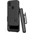 thumbnail image 5 of BELTRON Case with Clip for CAT S62 T-Mobile, CAT S62 Pro Unlocked, Heavy Duty Case with Swivel Belt Clip Holster Combo for CAT S62 - Features: Secure Fit & Built-in Kickstand - Black, 5 of 9