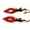 Red, variant on Motorcycle EURO LED Turn Signal Indicator Light Lamp For Honda Kawasaki Suzuki Yamaha BMW DUCATI APRILIA MOTO GUZZI BUELL TRIUMPH Custom