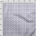 thumbnail image 3 of oneOone Cotton Cambric Dark Purple Fabric Dots Quilting Supplies Print Sewing Fabric By The Yard 42 Inch Wide, 3 of 6
