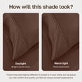 thumbnail image 4 of California Design Den 400 Thread Count 100% Cotton Sateen Queen Size Bed Sheet Set - Espresso Chocolate Brown, 4 of 9