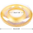 thumbnail image 4 of Swim Rings With Glitter, Inflatable Pool Float Swimming Pool Float Tube Round Shaped Swimming Tube Water Fun Beach Pool Toys For Summer Party For Kids, 4 of 5