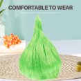 thumbnail image 4 of EeaseMX Peluca de genio con forma de llama, tocado para cosplay, trol, festival, carnaval, mascarada, festival, Halloween y bar (verde), 4 of 7