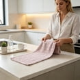 thumbnail image 6 of WWG Polyester Bath Towel, Quick Dry Highly Absorbent Towel, Soft Coral Lint Free Bathroom Towel, 74x33cm, for Bathroom, Beach, Camping, Includes 1 Towel, 6 of 6