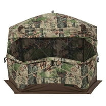 Barronett Blinds Ox 5 4 Person Pop-Up Hunting Blind, Backwoods Camo