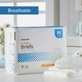 thumbnail image 6 of McKesson Classic Briefs, Incontinence, Light Absorbency, Medium, 24 Count, 1 Pack, 6 of 12