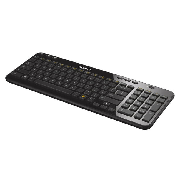 niezen Madison snijden Logitech K360 Compact Wireless Keyboard for Windows, 2.4GHz Wireless, USB  Unifying Receiver, 12 F-Keys, 3-Year Battery Life, Compatible with PC,  Laptop, Black - Walmart.com