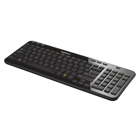 UPC: 0097855085368 | Logitech K360 Wireless USB Desktop Keyboard — Compact Full Keyboard  3-Year Battery Life (Glossy Black)