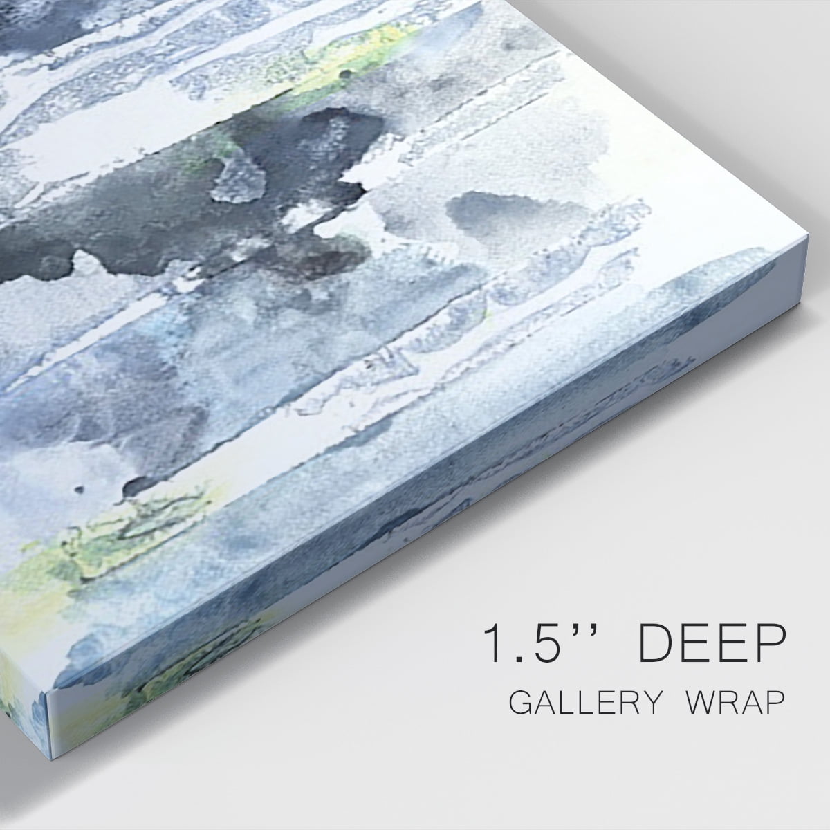 Blue Memories II Premium Gallery Wrapped Canvas - Ready to Hang