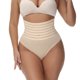 thumbnail image 3 of Ropa interior para mujer modelador de cuerpo entrenador de cintura Control Ehuebsd de vientre Tanga de cintura alta adelgazante elevador de glúteos Sexy nuevo, 3 of 5