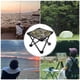 thumbnail image 5 of Silla Pequeña Liviana Oxford Tela Mini Taburete Campamento Plegable para Bbq Viajes, 5 of 9