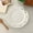 #White, variant on 100Fens French Bow Plates High Value Dessert Plates Cake Western Food Plates Fruit Salad Steak Plates Household Flat Plates