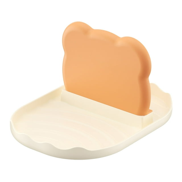 Ohufall Support de Couvercle de Casserole de Comptoir en Acier Inoxydable Gain de Place, Organisateur de Batterie de Cuisine, Support de Couvercle et Cuillère, Étagère de Rangement avec Rangement pour la Maison et la Cuisine, Articles de Cuisine