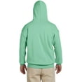 thumbnail image 4 of Gildan Chandail à Capuchon pour Hommes en Molleton Épais, 2TG, Vert Menthe, 4 of 4