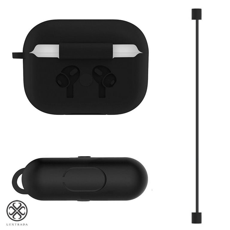  POCKT AirPods Pro Case Cover with Keychain Hard Skin Cases for  AirPods Pro Charging Case