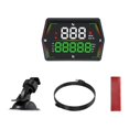 thumbnail image 2 of amagogo Car HUD Head up Speed Meter Display USB Cable Plug and Play Digital Speed Odometer for Trucks Suvs Accessory B, 2 of 7