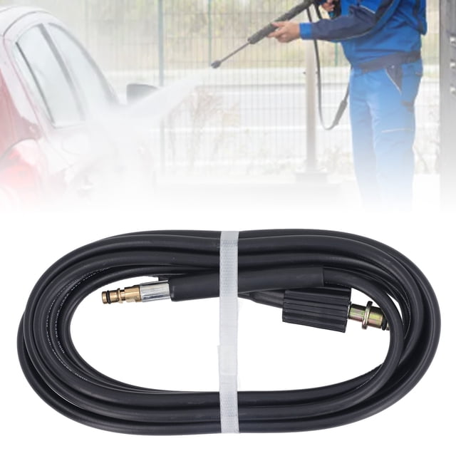Manguera De Lavado A Presión, 5800PSI M22 Y Tapón De Goma Lavadora Eléctrica Manguera De Agua Máquina De Limpieza Tubería De Agua De Alta Presión Para Limpieza Del