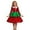 Z06-Red, variant on MUXiin Christmas Dresses Long Sleeve Princess Party Tulle Tutu Skirt Dresses Xmas Outfit Clothes