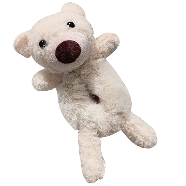 Minnieouse oso de peluche, cuerda para el pelo, moda para mujer, gomas para el pelo para niña, banda elástica para el pelo, anillo para Accesorio para el cabello blanquecino