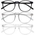 thumbnail image 1 of Gafas de bloqueo de luz azul Przene, paquete de 3 para mujeres y hombres, 1 of 6