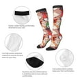 thumbnail image 3 of Naloa Gnomes Books Tea Cups Thigh High Socks Extra Long Stretchy Sock Women Over Knee High Opaque Stocking Daily Wear, 3 of 6