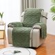 thumbnail image 1 of Xiao Hua Cojín de sofá verde de 2 plazas, grueso, de doble cara, jacquard, en forma de T, de terciopelo, funda protectora para sillón, 51,18 x 76,77 pulgadas, 1 of 4