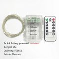 thumbnail image 3 of Led Strings Garland Fairy Lights Copper Wire 1M 2M 5M10M Battery Lighting Garland for Christmas Bedroom Wedding Party Decoration, 3 of 5