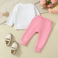 thumbnail image 6 of Youmylove Toddler Girls Long Sleeve Printed Tops And Pants 2PCS Outfits Clothes Set For Children Clothes Stylish Streetwear, 6 of 6