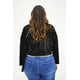 thumbnail image 3 of Chaqueta corta vinipiel Roman Fashion negro 42 Tallas Extras, 3 of 7
