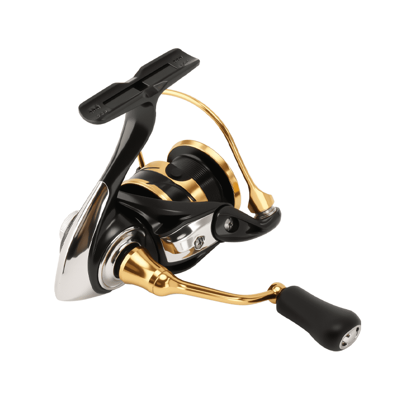 DEUKIO No Gap Water Resistance Lure Spinning Reel CNC Screw in Handle Fine Carving Spool Fishing Reel for Saltwater Freshwater