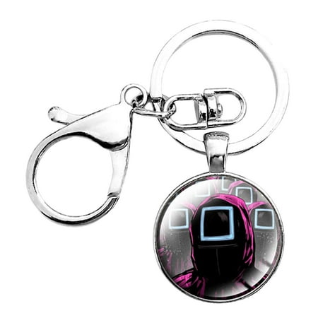 Squid Game Key Ring Minimalistic Creative Alloy Korean Dramas Squid
