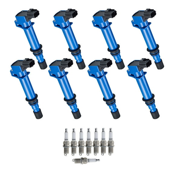 ISA High Performance Ignition Coil and Autolite Spark Plug Compatible with Dodge Dakota Durango UF270 Fits select: 2005-2007 JEEP GRAND CHEROKEE LAREDO/COLUMBIA/FREEDOM, 2007-2008 JEEP LIBERTY SPORT