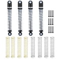 thumbnail image 1 of fastboy 1/24 Front Rear Shock Absorber RC Upgrade Part Aluminum Alloy Wear-resistant Rc Front Rear Shock Absorber For Axial SCX24 Titanium, 1 of 6