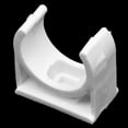 thumbnail image 4 of 30 Pcs 20mm Diameter White PVC Water Supply Pipe Clamps Clips Fittings, 4 of 4