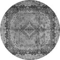 thumbnail image 1 of Ahgly Company Indoor Round Persian Gray Traditional Area Rugs, 3' Round, 1 of 1