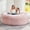Pink, variant on Hobestluk Bean Bag Chairs Adults Beanbag Chair with Filler Large Bean Bags with Fluffy Embossed Cover, Giant Bean Bag Chairs for Adults (Pink, 6FT - 70" x 70" x 15")