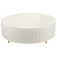 thumbnail image 1 of Round Seasoning Shelf Rotating Storage Rack Kitchen Seasoning Rack Cosmetics Tray, 1 of 7